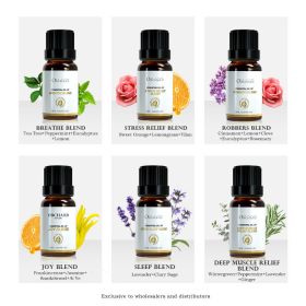 Chritmas gift  12 bottle set aromatherapy gift 100% organic natural essential oil