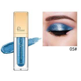 Pudaier Glitter & Glow Liquid Eyeshadow - Color # 05 Blue