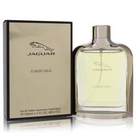 Jaguar Classic Gold Eau De Toilette Spray 3.4 Oz For Men