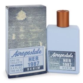 Aeropostale Her 1987 Denim Eau De Toilette Spray 3.4 Oz For Women