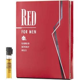 Red By Giorgio Beverly Hills Edt Vial On Card For Men