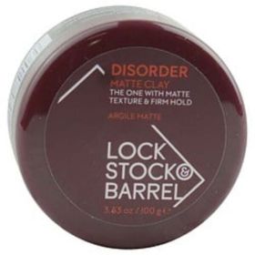 Lock Stock & Barrel By Lock Stock & Barrel Disorder Ultra Matte Clay 3.53 Oz For Men