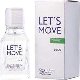 Benetton Let's Move By Benetton Edt Spray 1.3 Oz For Men