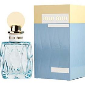 Miu Miu L'eau Bleue By Miu Miu Eau De Parfum Spray 3.4 Oz For Women