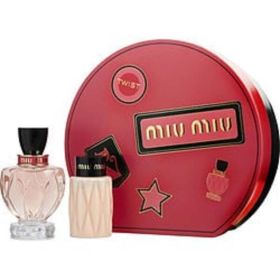 Miu Miu Twist By Miu Miu Eau De Parfum Spray 3.4 Oz & Body Lotion 3.4 Oz For Women