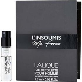 Lalique L'insoumis Ma Force By Lalique Edt Spray Vial On Card For Men