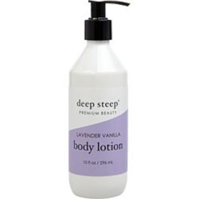 Deep Steep By Deep Steep Lavender Vanilla Body Lotion 10 Oz For Anyone