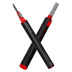 Bluetooth Earphones Cleaning Pen Brush (Color: Black Red)